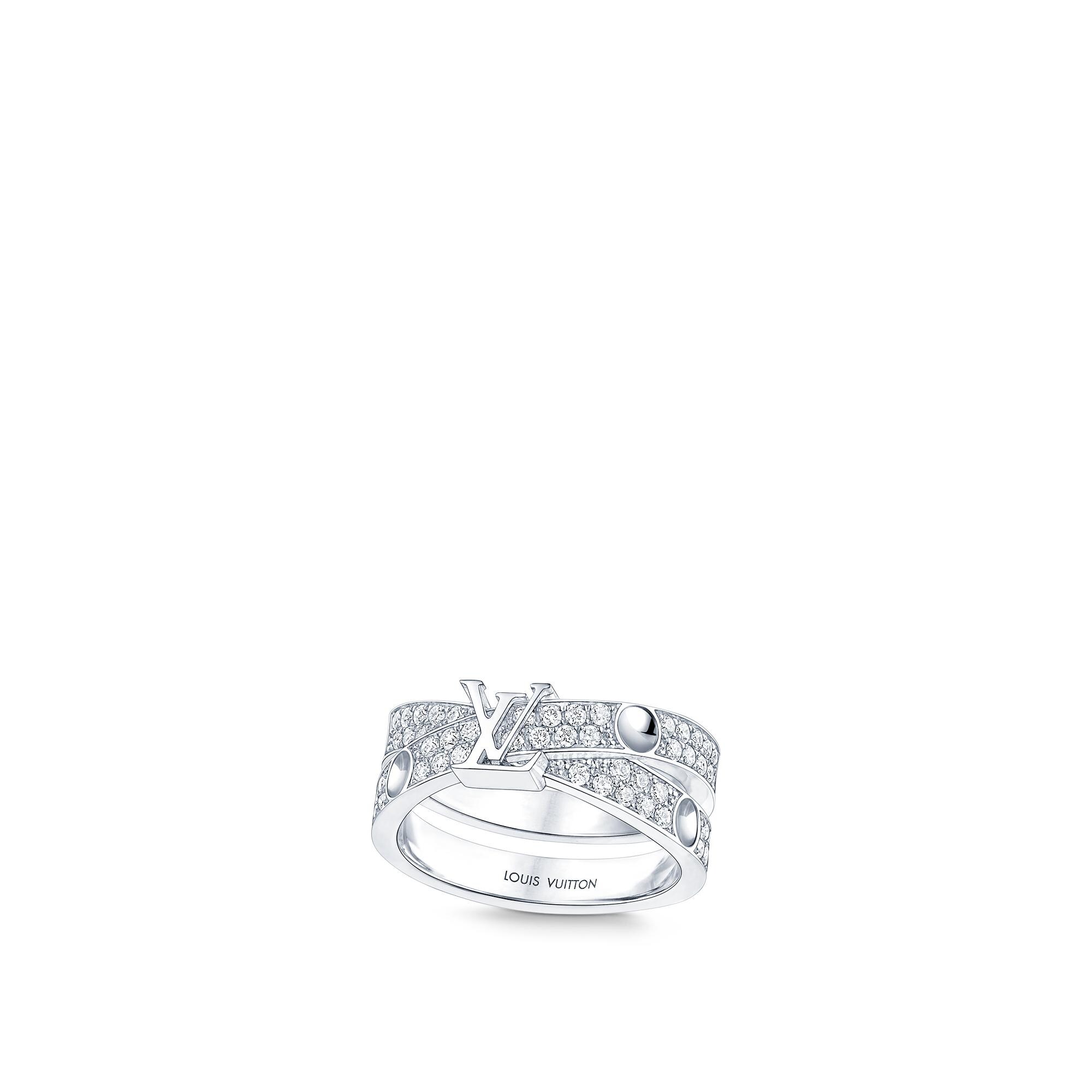 Empreinte Ring, White Gold And Diamonds - All Fine Jewellery 